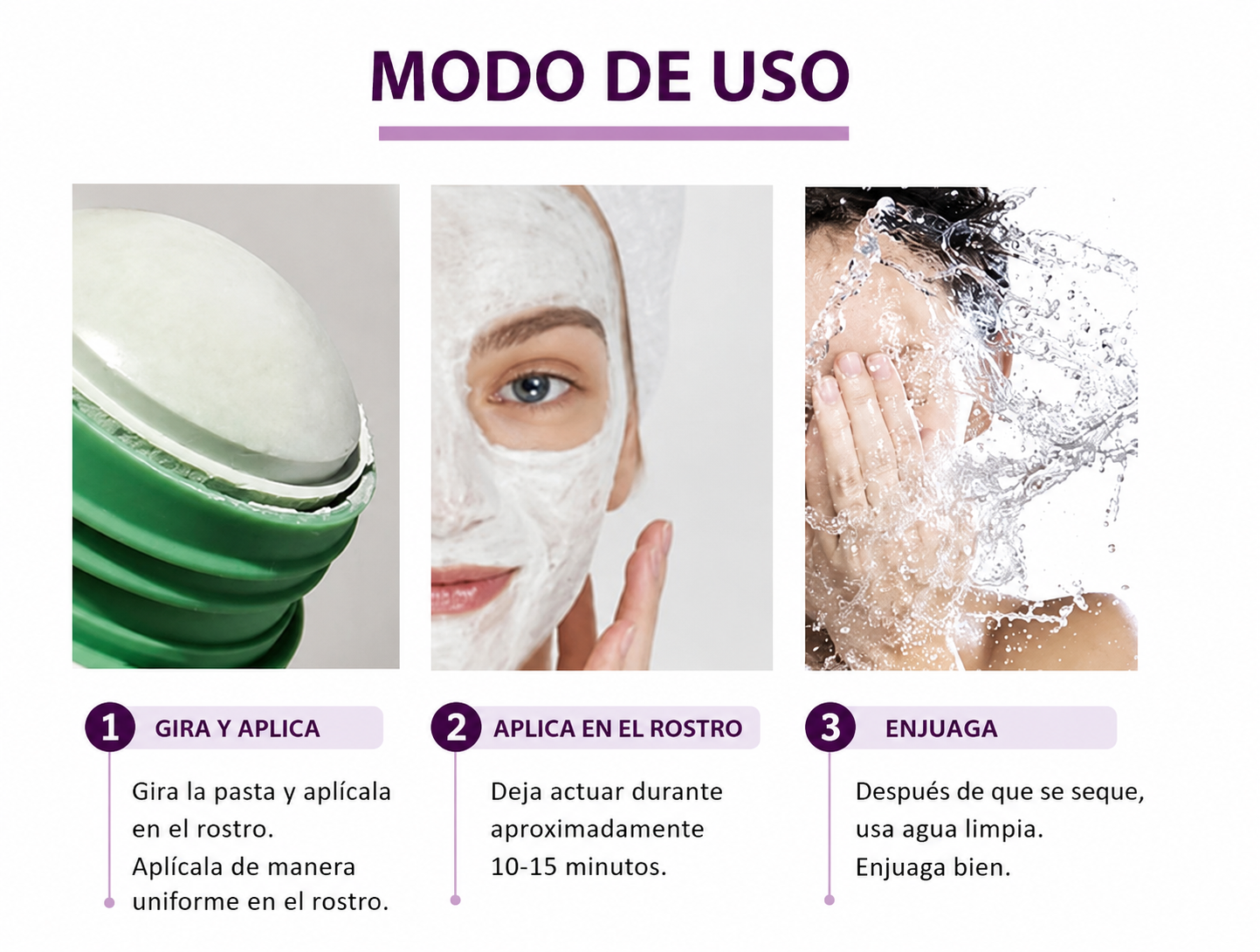 Mascarilla té Verde - Green Mask