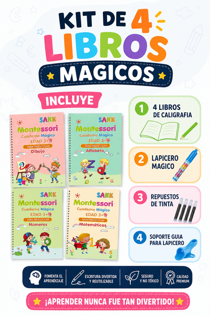 KIT Caligrafía para Niños Montessori |